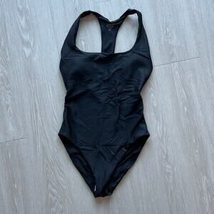 J. Crew Black One-Piece Swimsuit